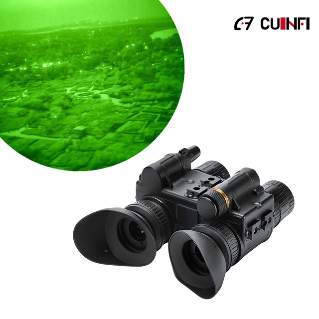 RB2041 Gen2+/Gen3 Night Vision Binocular FOV 40 FOM 1200-1800 40 Hour IR Runtime Auto Shutoff Protection Head-Mounted PVS31