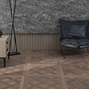 Parquet Versailles multicouche en noyer noir lisse, qualité AB, installation facile, système T&G, 450mm 600mm 800mm, pour hôtel de luxe - Product Image 2