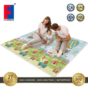 <span class=keywords><strong>Tapis</strong></span> de jeu pour bébé en <span class=keywords><strong>mousse</strong></span> XPE, grand format, imperméable, non toxique, sans BPA, réversible, pour nourrissons - Product Image 1