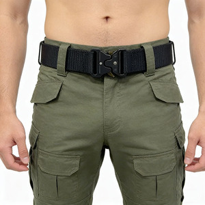 Cintura Tattica Regolabile da Uomo con Fibbia a Sgancio Rapido, Cintura Multifunzionale Resistente <span class=keywords><strong>per</strong></span> Attività all'Aperto - Product Image 2