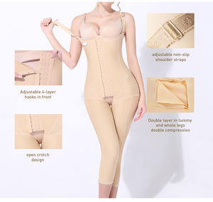 Marca privada 45% Spandex Cintura alta Levantador de glúteos Control de barriga Fajas colombianas Body Fajas - Product Image 3