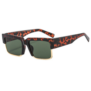 แว่นกันแดดทรงสี่เหลี่ยมหรูหราแฟชั่น unisex  รับทำโลโก้ แว่นกันแดดผู้หญิง แว่นกันแดดหรูหรา - Product Image 3