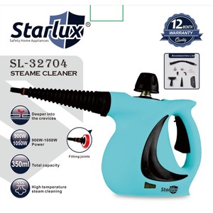 Nettoyeur vapeur Starlux 350ml 900W-1050W haute température pour le nettoyage domestique - Product Image 2