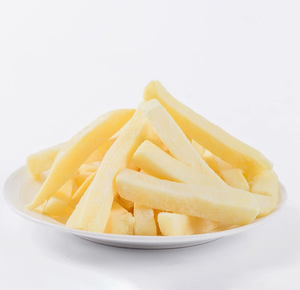 Frites <span class=keywords><strong>de</strong></span> pommes <span class=keywords><strong>de</strong></span> <span class=keywords><strong>terre</strong></span> françaises surgelées certifiées Halal bio, fraîches, entières, à texture ferme - Product Image 1