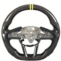 Accessoires intérieurs de voiture Volant en fibre de carbone pour Cadillac ATS ATSV CTS-V 2014-2019