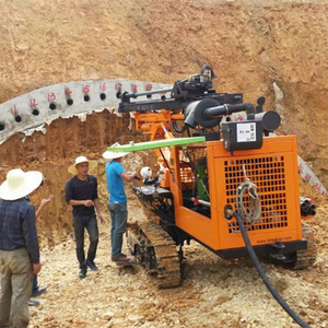 Foreuse hydraulique intégrée sur chenilles pour trous de dynamitage en surface de 25 m pour projets miniers - Product Image 6