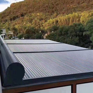 Persiana Eléctrica Inteligente de Aleación de Aluminio para <span class=keywords><strong>Sol</strong></span>árium, Tragaluz Retráctil, Persiana Enrollable para Techo, Cocina, Hotel - Product Image 1