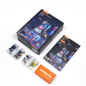 Lumibricks 17009 2026 Nouvelle série MOC Cyberpunk, commissariat de police, modèle de scène de rue, jouets, cadeau, 1716 pièces, ensembles de blocs de construction - Product Image 6