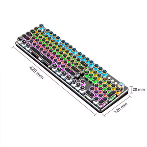 Hot Selling Mechanical Gaming Keyboard and <b>Mouse</b> Combo | Green Shaft Switch Desktop Keyboard with RGB Lighting for PC Gamers - Product Image 3
