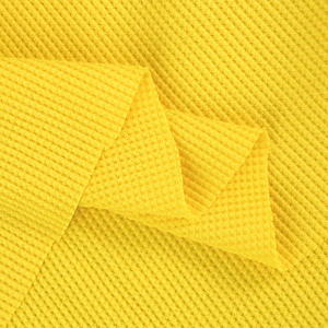 Larghezza 160 cm poliestere Spandex tessuto in cotone cialda elasticizzato ananas costata di maglia per vestito 200 g - Product Image 3