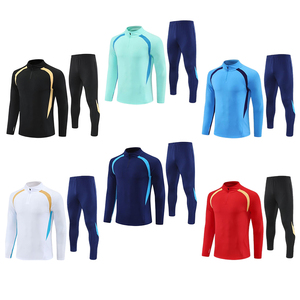 Uniformes de Fútbol de Alta Calidad para Entrenamiento, Manga Larga, Ropa Deportiva para Hombre, Logotipo del Club Personalizado, Trajes de Fútbol - Product Image 4
