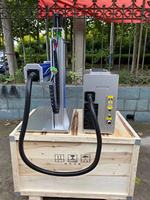Machine de marquage laser à fibre Haotian 50W JPT 2.5D EZCAD3 avec axe Z et mise au point automatique