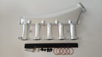 Kit de collecteur d'admission en aluminium CNC haute performance pour moteur Volvo B5244 avec bride de boîtier de papillon Bosch de 82 mm