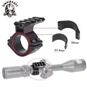 Adaptador de Montaje para Mira Telescópica Táctica de Aleación de Aluminio de 25,4 mm/30 mm, Accesorios de Caza - Product Image 4