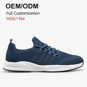 Chaussures <span class=keywords><strong>de</strong></span> course et <span class=keywords><strong>de</strong></span> marche respirantes, originales, <span class=keywords><strong>de</strong></span> luxe, personnalisées, dernières tendances, en maille Fly Knit, décontractées, pour femmes et hommes - Product Image 3