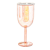 Logo personnalisé le plus vendu 10oz gobelet sous vide en acier inoxydable gobelet isolé verre à vin Design minimaliste tasse à café et thé
