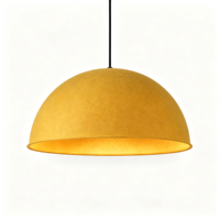 Suspension acoustique en forme de dôme festonné, feutre PET pressé à chaud, 100% fibre de polyester, insonorisant, usine OEM