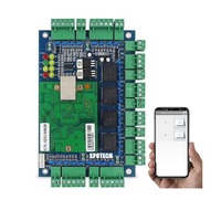 Porte électrique basée sur le Web réseau TCP IP système de carte de contrôle d'accès à quatre 4 portes système de gestion de contrôle de porte