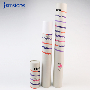 Respetuoso del medio ambiente logotipo personalizado papel de cartón KRAFT puede tubo de embalaje de papel de té - Product Image 3