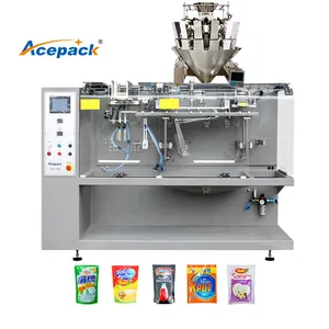 ACEPACK SG-180Z New Condition Premade Bag Pouch Packaging Machine Automatic Zipper Food Chemical Wrapping equipment