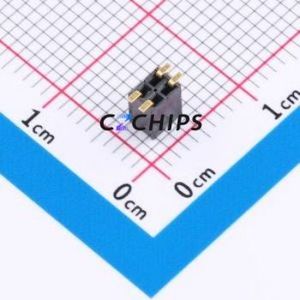 FLE-102-01-G-DV Pin Socket SMD,P=1.27mm Connector 1.27mm 1.27mm Square Hole Vertical Mount - Product Image 2