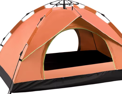 Orange tent