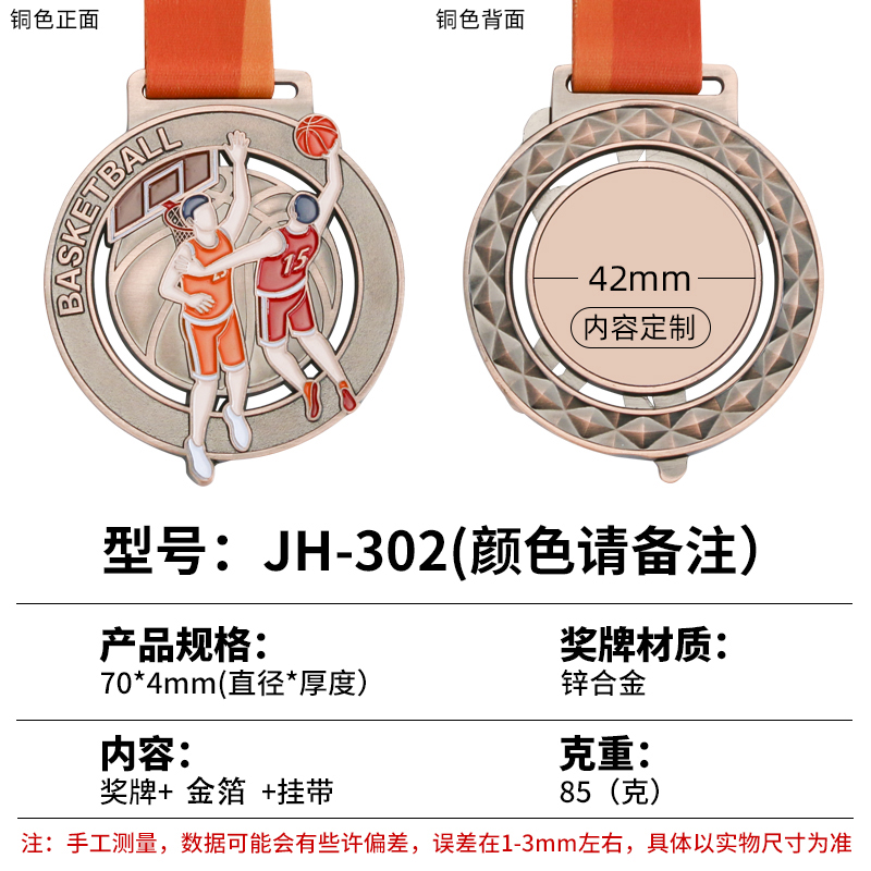 Basketball-médaille de bronze