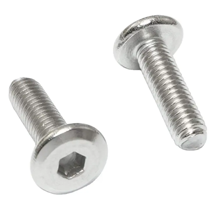 70 Pcs Zinc Plated M6 40/50/60/70/80mm Baby Bed Screws Hardware Replacement Kit M6 Hex Socket Head Cap Barrel Bolt Nuts for Furn