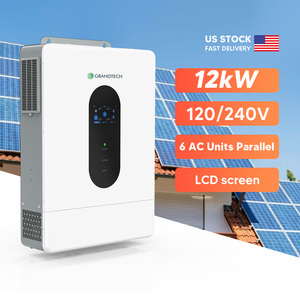 Sistema UPS Híbrido SOLAR de 6KW, 10kw y 12kw con Onda Sinusoidal Pura para Paneles Solares de Fase Dividida y Batería Solar de Litio - Product Image 1