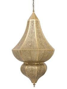 Pendentif en laiton Antique bougie marocaine - Product Image 6