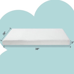 Couverture extérieure amovible et lavable, <span class=keywords><strong>matelas</strong></span> en mousse souple pour lit bébé, <span class=keywords><strong>matelas</strong></span> pour lit d'enfant - Product Image 2