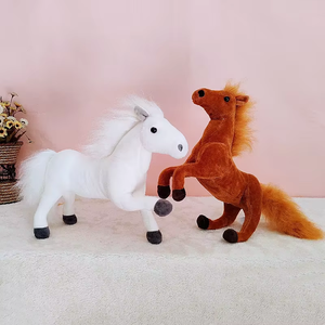 Peluche Cheval Zodiaque, Jouet en Peluche Animal, Cadeau pour Événements, Décoration d'Intérieur, Cadeau de Fêtes - Product Image 4