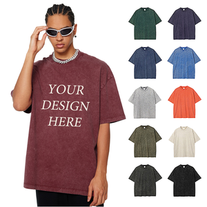 เสื้อยืดโอเวอร์ไซส์ทรงทางการสำหรับผู้ชาย ผ้าฝ้าย 100% น้ำหนัก 260 กรัม ผ่านการซักแล้ว พิมพ์ลายโลโก้ 3 มิติด้านหน้าด้วยเทคนิคซิลค์สกรีน ระบายอากาศได้ดี เป็นมิตรต่อสิ่งแวดล้อม - Product Image 1