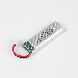 Toptan 3.7V 600mAh 2.22Wh 801855 25C oranı küçük İha Quadcopter için şarj edilebilir lityum iyon kılıfı pil 801855 25C pil - Product Image 4
