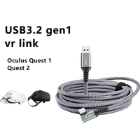 Charge haute vitesse 60W PD 5Gbps mate quest3 Pico4 lien USB type-c oculus VR USB 3.2 gen1 Type c câble pour câble de liaison VR
