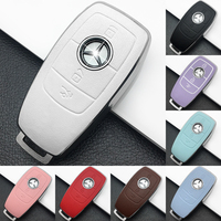 Housse de protection pour clé de voiture en cuir TPU DM pour Mercedes benz a C E S G GLS CLA Classe W213 W177 W205 W222 X167 W177 AMG