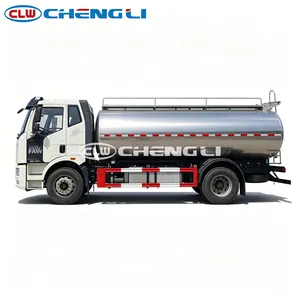 รถบรรทุกห้องเย็นสำหรับนม ยี่ห้อ Faw 4*2 2 เพลา 10.9 คิว 18 ตัน สำหรับฟาร์มโคนมขนาดเล็ก ขายดี ราคาพิเศษ - Product Image 6