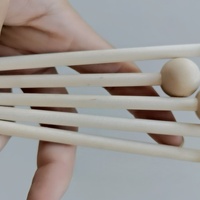 Orff Percussion Instrument Mallets Gong Drumsticks Small Drumsticks Keyboard Mallets Percussion Sticks for Xylophone