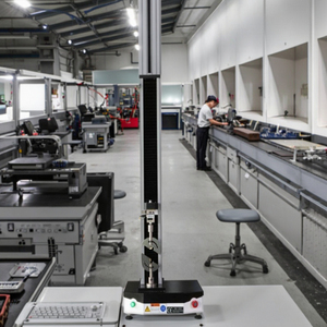 EN420 EN388 Probador de tracción universal Cuero Caucho Textil Resistencia al desgarro para máquina de prueba Equipo de fuerza PPE para guantes - Product Image 2