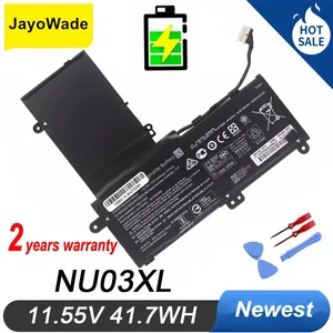 NU03XL <span class=keywords><strong>Batterie</strong></span> D'ordinateur Portable Pour <span class=keywords><strong>HP</strong></span> <span class=keywords><strong>Pavilion</strong></span> x360 Convertible <span class=keywords><strong>PC</strong></span> 11-U014UR HSTNN-UB6V TPN-W117 TPN-C128 843536-541 844201-850 NU03XL - Product Image 2