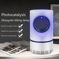 Eco-vriendelijke draagbare elektrische LED-muggenlamp voor binnen en buiten, geschikt voor ruimtes van 20-50m²