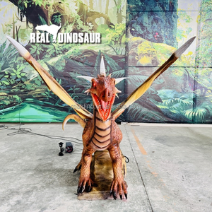 Modèle de dragon chinois animatronique en fibre de verre et en métal pour parcs à thème, contes de fées pour parcs d'aventure et centres commerciaux - Product Image 4
