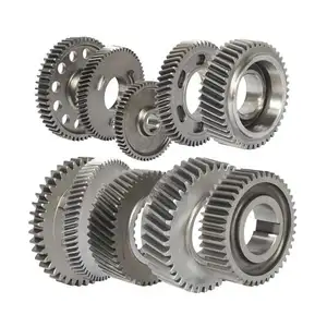 Gear factory factory direct sale C45 40Cr 20CrMnTi 42CrMo Copper Stainless steel spur gear by advanced facilities