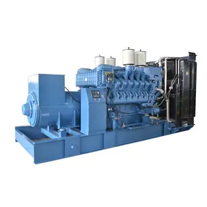 MTU engine generator 1500kw power 1.5 mw diesel generator diesel generator set 1800 kva 1875kva