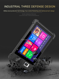 Giá Rẻ Nhất Nhà Máy 8 Inch Android Gồ Ghề Máy Tính Bảng Hỗ Trợ Phía Trước NFC Vân Tay Máy Quét 4G Mạng Wifi Bt Máy Tính Công Nghiệp PC - Product Image 5