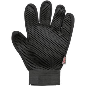 Gant de massage pour chat Trixie rose et noir taille 0, outil de toilettage pour animaux de compagnie - Product Image 3