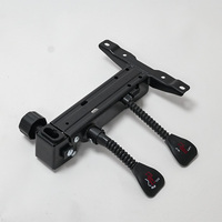 Module de levier triangulaire noir pour chaise de bureau, avec rail coulissant et bouton gauche, pour mécanisme RCL Lift Flex Stem