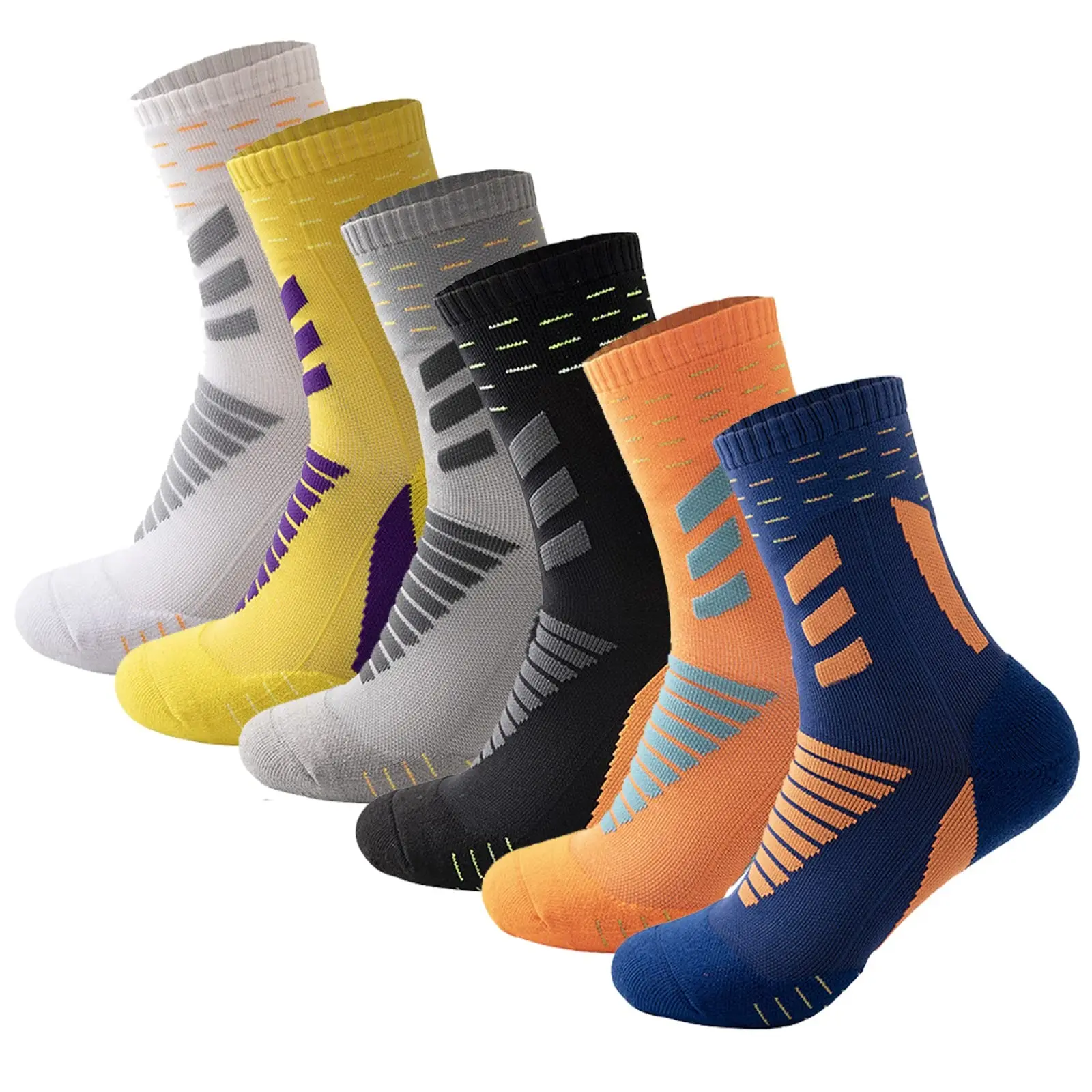 WUYANG FACTORY WY-004 Teen Girls Child Tube Sock Badminton Performance Sport Sock