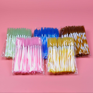 Eye Lash <span class=keywords><strong>Applicator</strong></span> Dùng Một Lần Micro Nhựa Mascara Lông Mi Mở Rộng Bàn Chải Làm Sạch - Product Image 5