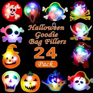 <strong>Halloween</strong> <strong>Party</strong> Favors for Kids LED Light up Bracelet <strong>Halloween</strong> Toys <strong>Halloween</strong> Treats Goody <strong>Bag</strong> Flashing Candy Gift <strong>Bag</strong> <strong>Fillers</strong> - Product Image 6